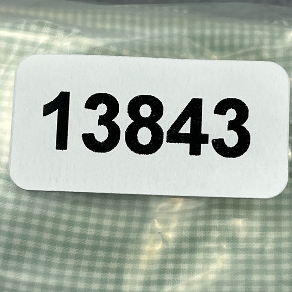 Polo Ralph Lauren Button Up Mens 3XB Big Green Mini Check Pony Preppy Shirt - Picture 13 of 13